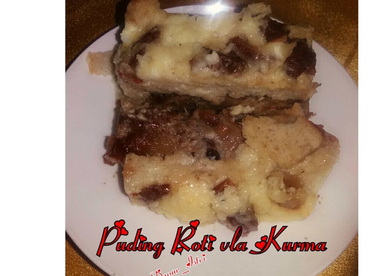 Puding Roti vla Kurma