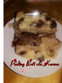 Foto resep Puding Roti vla Kurma