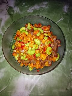 Foto resep Sambal goreng kentang pete ati ampela