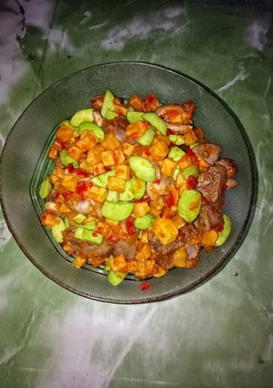 Foto resep Sambal goreng kentang pete ati ampela