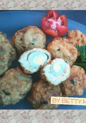 Foto resep Bola-Bola Tahu Telur Puyuh