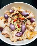 Mắm cá thu chưng