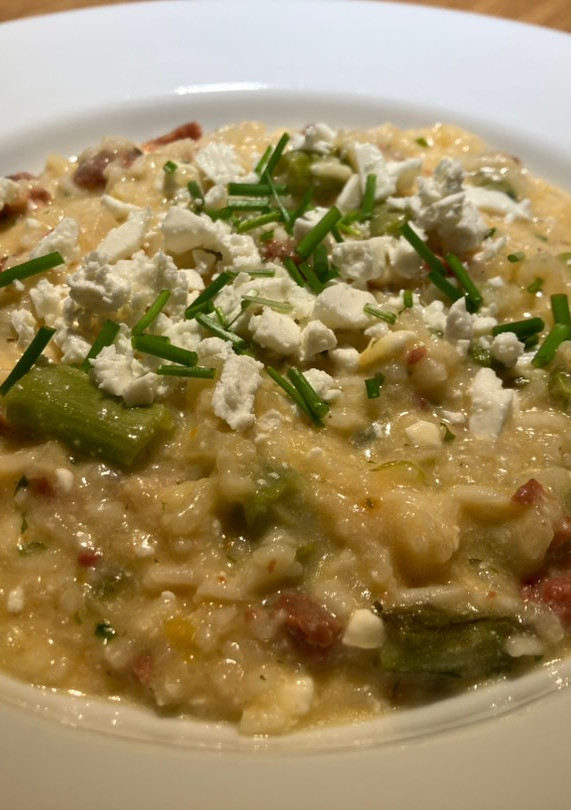 Una foto de Risotto del Mediterráneo