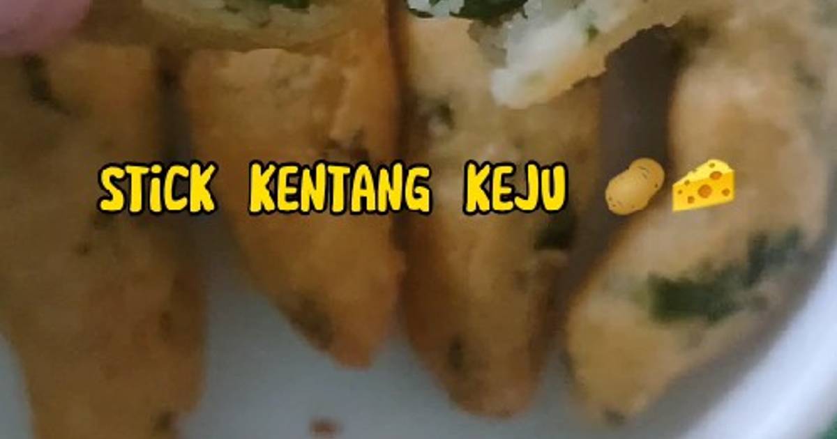 Resep Finger food 8+ "stick kentang keju" oleh Etik Umami Cookpad