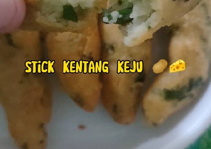 Finger food 8+ "stick kentang keju" foto resep utama