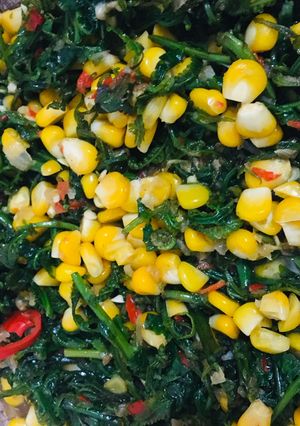 Foto resep Tumis Pakis & Jagung