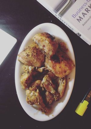 Hình của món Gà Nướng (mà giống chiên).