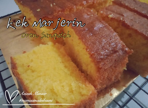 Gambar Kek Marjerin oren sunquick
