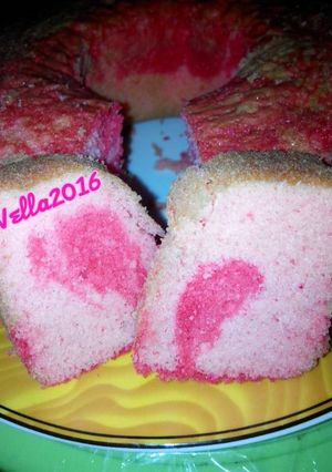 Foto resep Cake Nutrijel Strawberry