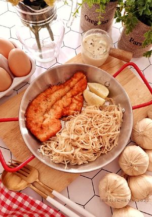 Foto resep FISH & PASTA PLATTER