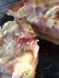 Pastel de jamón y tocineta