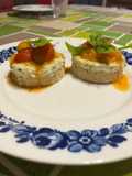 Cheesecake fredda con i grissini