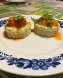 Cheesecake fredda con i grissini