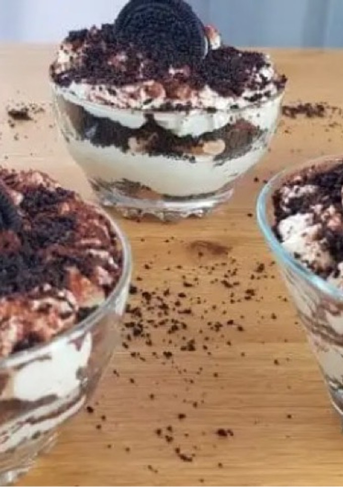 Una foto de Tiramisú de oreo