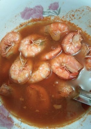 Foto resep Udang Asam Pedas Simpel