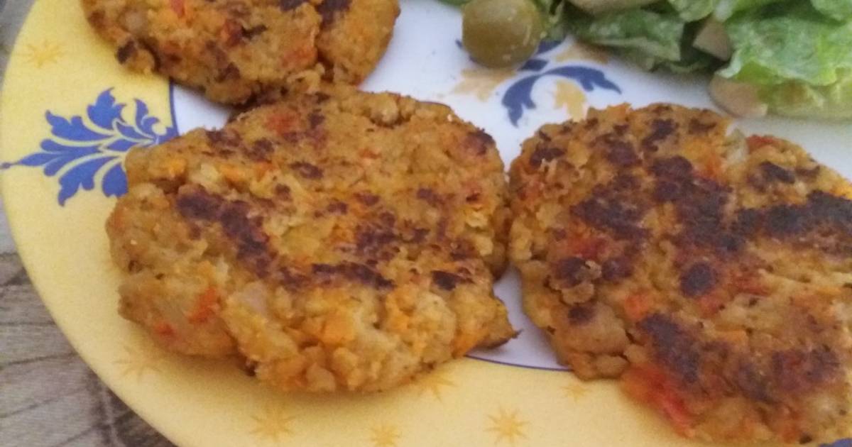 Hamburguesa de soja texturizada🍔 Receta de Olivia Gallardo Cookpad Hamburguesa de soja texturizada🍔 Receta de Olivia Gallardo Cookpad
