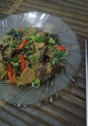 Foto resep Oseng bihun dan jamur kuping