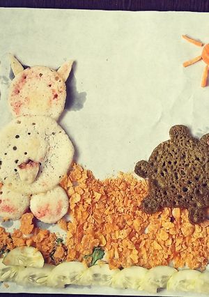 A picture of RABBIT and TORTOISE UTTAPPAMS.