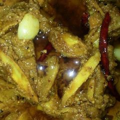 Mango Pickles/ Amer Achar A picture of Mango Pickles/ Amer Achar.