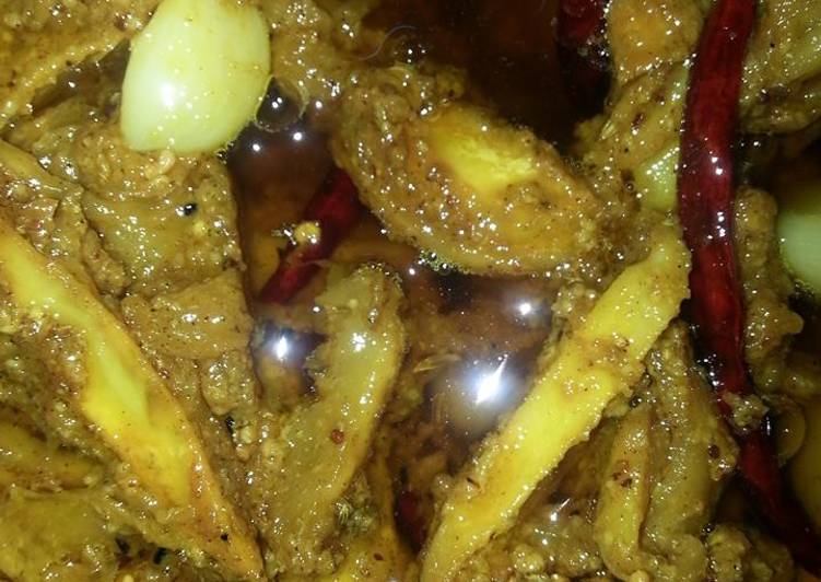 Recipe of Homemade Mango Pickles/ Amer Achar