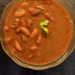 Rajma curry A picture of Rajma curry.