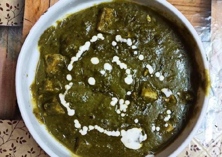 Get Healthy with Palak paneer