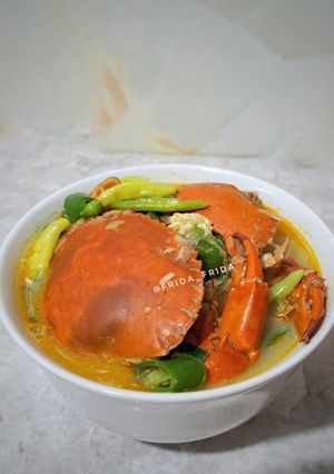 Foto resep Lodeh Kepiting (bumbu instan)