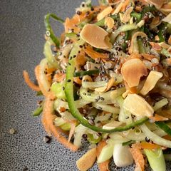 A picture of Ancient Grain Salad with Asian Dressing.