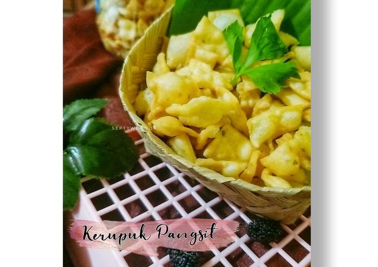 053. Kerupuk pangsit simple π