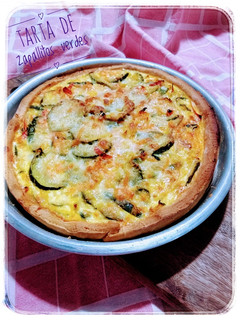 Una foto de Tarta de zapallitos verdes !!