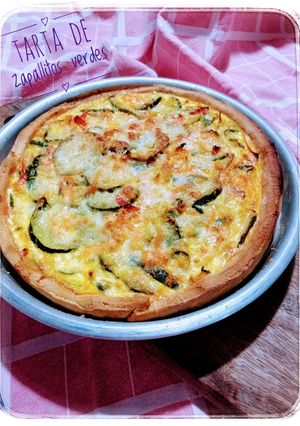 Una foto de Tarta de zapallitos verdes !!