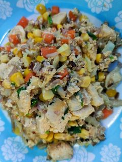 รูปของ ข้าวผัด(สารพัด)ผัก 🍄🥕🧅🌽