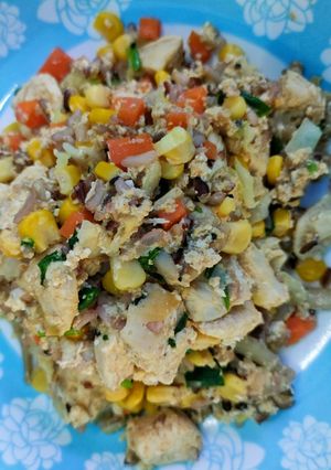 รูปของ ข้าวผัด(สารพัด)ผัก 🍄🥕🧅🌽
