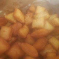 A picture of Vanilla yoghurt mandazi.