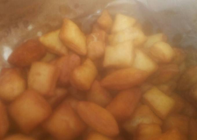 Resep Vanilla yoghurt mandazi yang Menggugah Selera