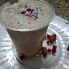 Pan_gulkand milkshake A picture of Pan_gulkand milkshake.