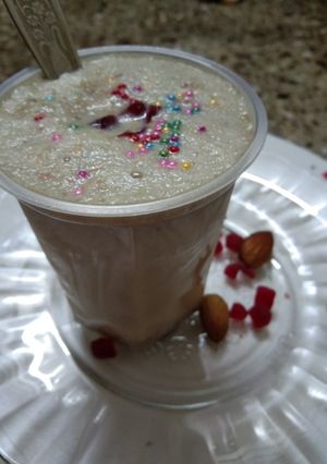 A picture of Pan_gulkand milkshake.