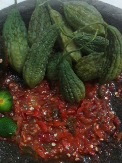 Foto resep Sambel terasi tomat mentah