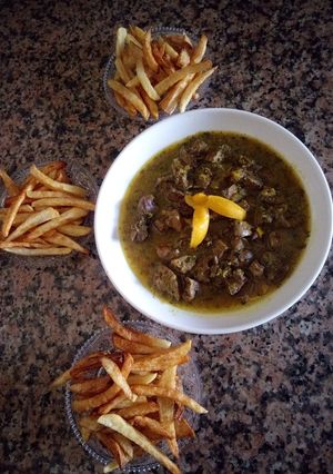 صورة لوصفة مريقة بالكبدة دجاج