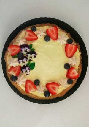 Zdjęcie przepisu Tarta cytrynowa.