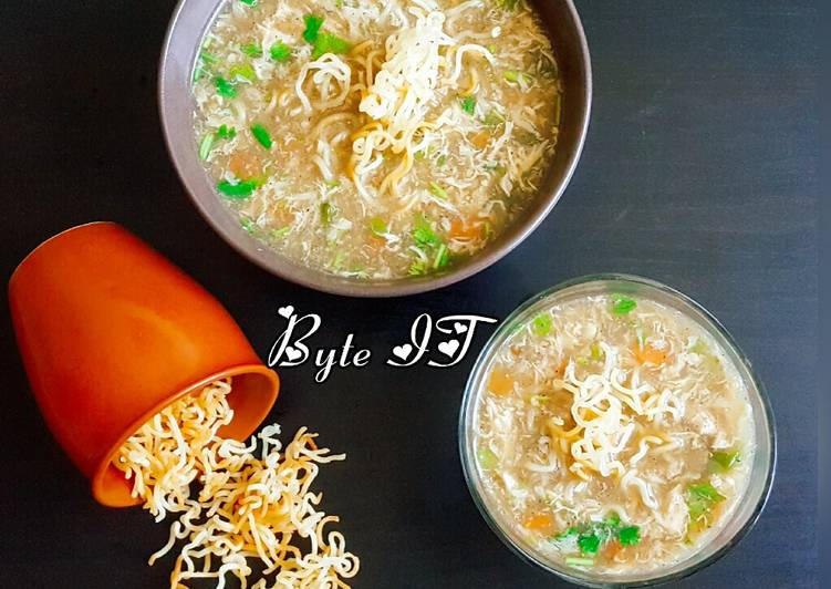 Easiest Way to Prepare Favorite Chicken manchow soup