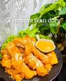Tempura ikan dory sos keju