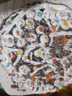 صورة لوصفة التورتة بطريقة بسيطة بدقيق عادي