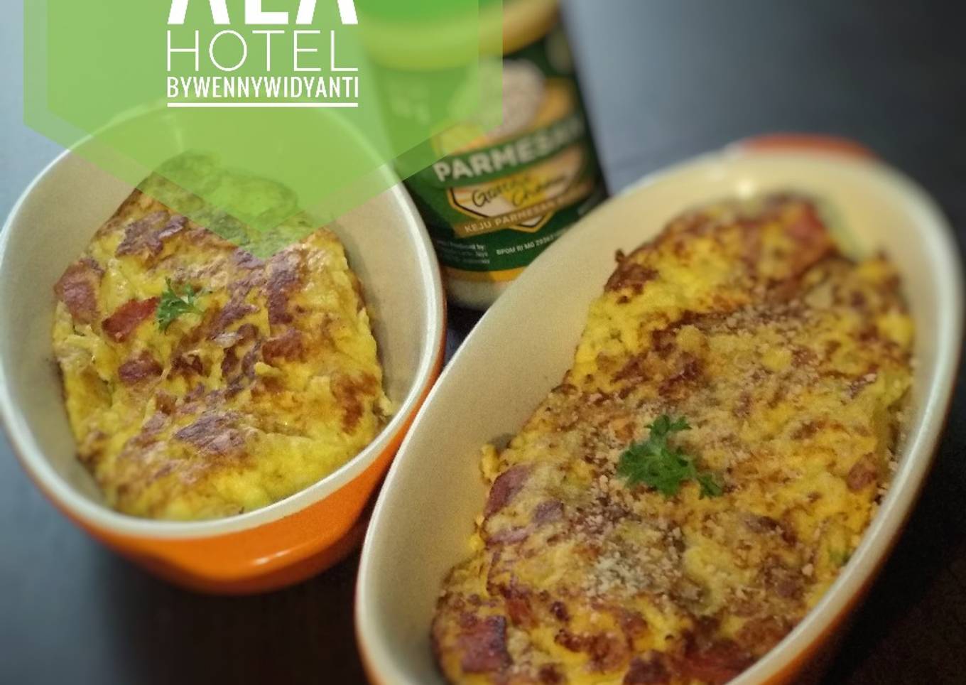 Omelette ala Hotel #ketopad_cp_telur