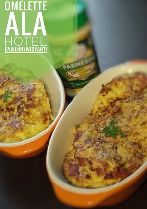 Foto resep Omelette ala Hotel #ketopad_cp_telur