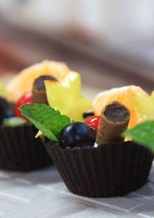 A picture of Chocolate cup.