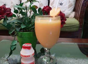 Foto resep Jus melon yakult madu