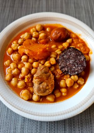 Una foto de Garbanzos caseros