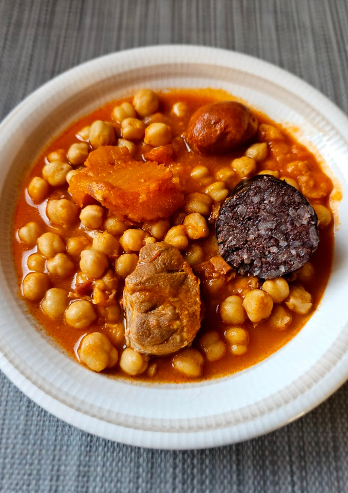 Una foto de Garbanzos caseros