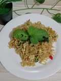 Mie goreng daun Mint